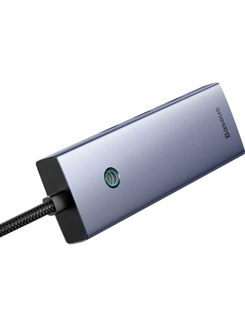 Разветвитель USB Baseus UltraJoy 4-Port Sp.Grey B0005280B811-11
