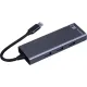 Разветвитель USB HS002 USBх3/HDMIх1/microSDx1/TFcardx1/Серый