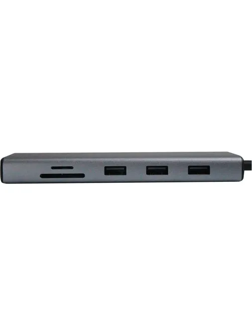 Разветвитель USB UGREEN CM498 (15600) USB-C to 3xUSB-A TF SD VGA RJ45 HDMI