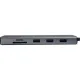 Разветвитель USB UGREEN CM498 (15600) USB-C to 3xUSB-A TF SD VGA RJ45 HDMI