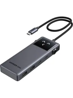 Разветвитель USB Ugreen CM888(35998)UNO6in1 4K@60Hz USB-C/HDMI/USB-A/PD сер