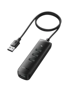 Разветвитель USB Ugreen CM416 (80657) USB 3.0 4-Port Hub. 1м/черный
