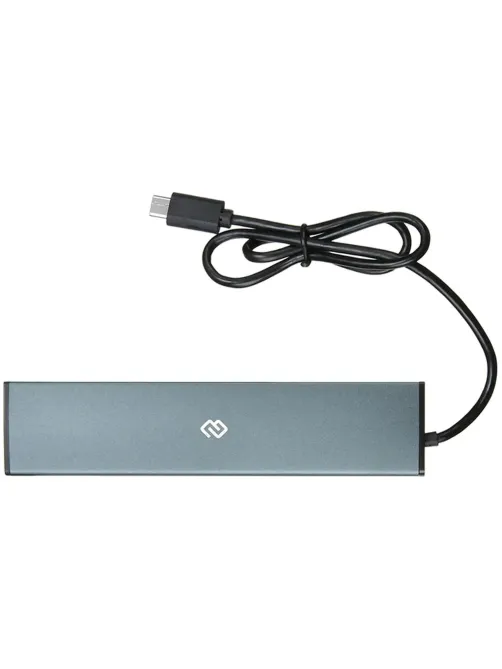 Разветвитель USB C Digma HUB-7U3.0-UC-G 7порт. серый