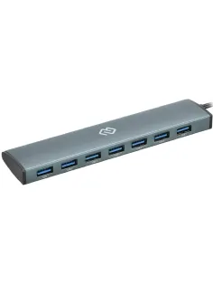 Разветвитель USB C Digma HUB-7U3.0-UC-G 7порт. серый