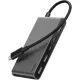 Разветвитель USB Belkin (AVC022hqSGY)хаб 5в1 4K@60Hz 100W сер.косм
