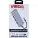 Разветвитель USB HS002 USBх3/HDMIх1/microSDx1/TFcardx1/Серый