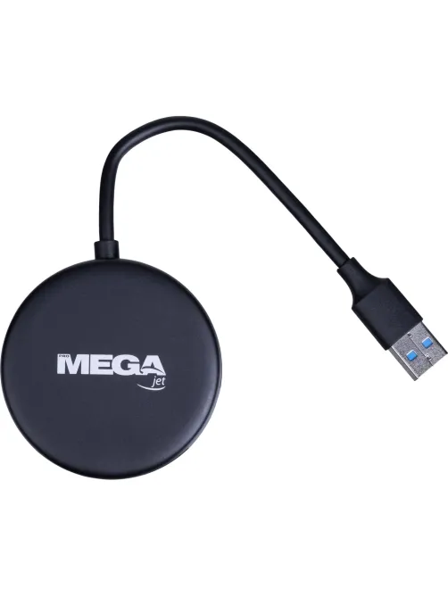 Разветвитель USB  HS004 USB 3.0x4/черный