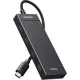 Разветвитель USB UGREEN CM806 (35584) USB-C to 4xUSB-C Хаб безPD черный
