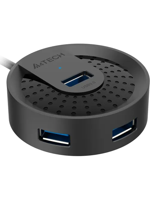 Разветвитель USB 3.0 A4Tech HUB-30C 4порт. черный