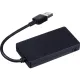Разветвитель USB  HS005 USB 3.0x4/черный