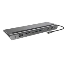 Док-станция Belkin (INC004btSGY)Connect USB-C 11в1 Multiport Dock серый