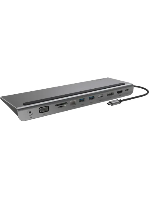 Док-станция Belkin (INC004btSGY)Connect USB-C 11в1 Multiport Dock серый