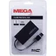Разветвитель USB  HS005 USB 3.0x4/черный