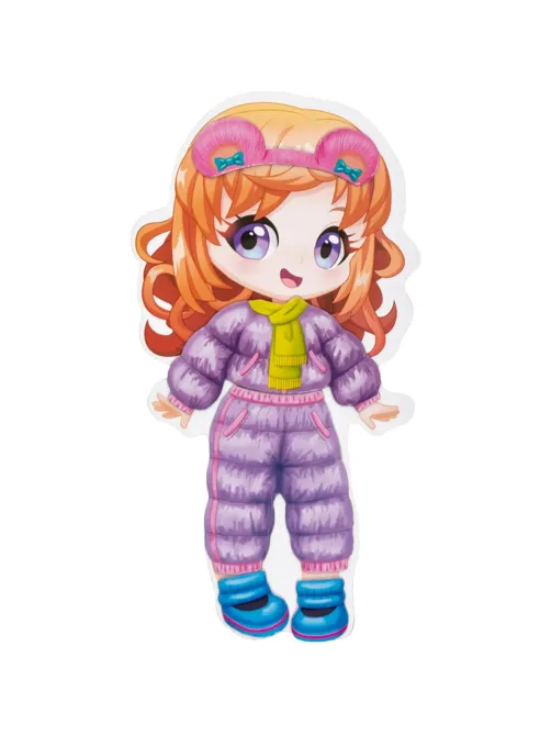 Игра магнитная Одевашки. Карина Магнитные истории,05314