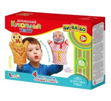 Игровой набор Домашний кукольный театр Курочка Ряба(4 куклы-перч),03643