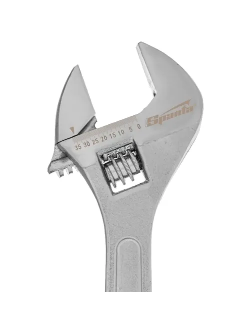 Ключ разводной 300 мм хромированный Sparta 155355
