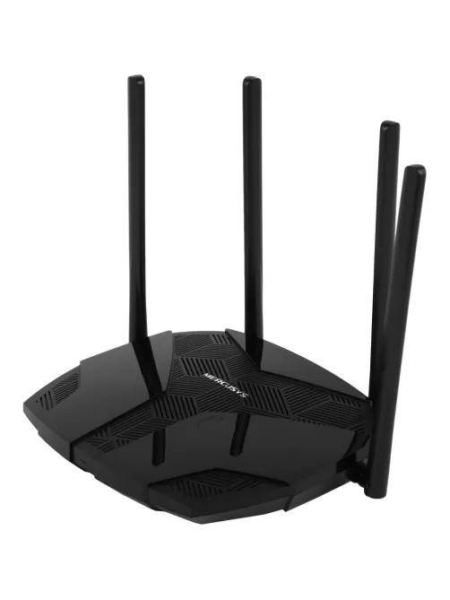 Маршрутизатор Mercusys MR80X AX3000 10/100/1000BASE-TX черный