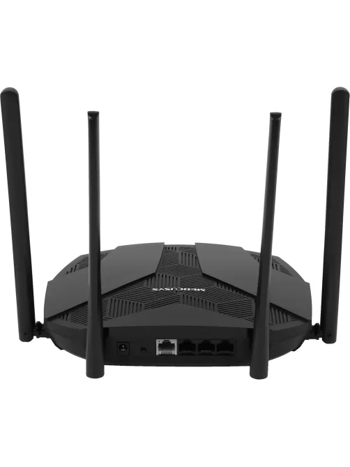Маршрутизатор Mercusys MR80X AX3000 10/100/1000BASE-TX черный