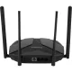 Маршрутизатор Mercusys MR80X AX3000 10/100/1000BASE-TX черный