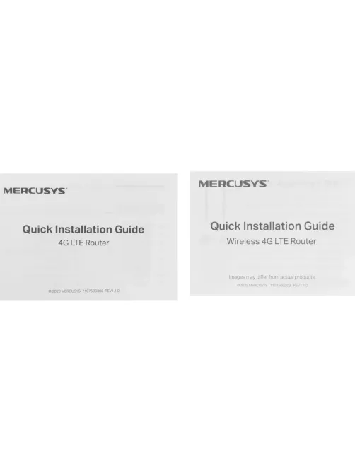 Маршрутизатор Mercusys MB110-4G