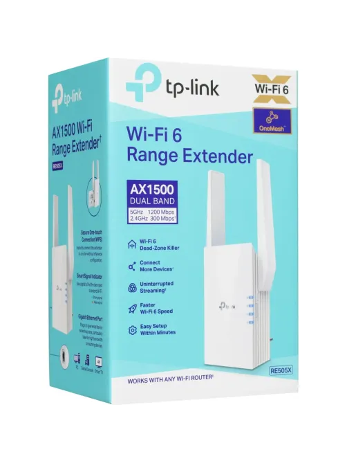 Усилитель сигнала Wi-Fi TP-Link RE505X AX1500