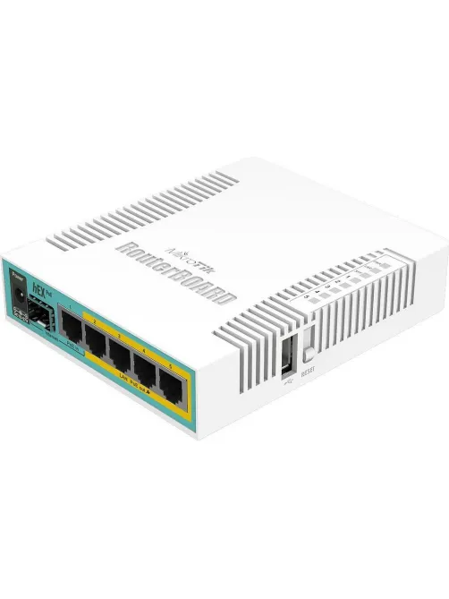 Маршрутизатор MikroTik hEX PoE (RB960PGS) 800MHz, 128MB, 5xGigabit LAN
