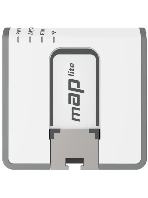 Маршрутизатор Wi-fi MikroTik mAP lite RBmAPL-2nD, N300,USB,PoE