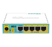 Маршрутизатор Mikrotik hEX PoE lite with 650MHz CPU (RB750UPR2)
