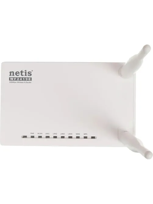 Маршрутизатор Netis WF2419E N300, до 300 Мбит/с, 802.11n, белый