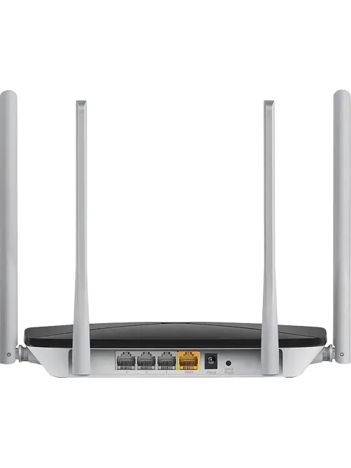 Маршрутизатор Mercusys AC12 AC1200 10/100BASE-TX черный
