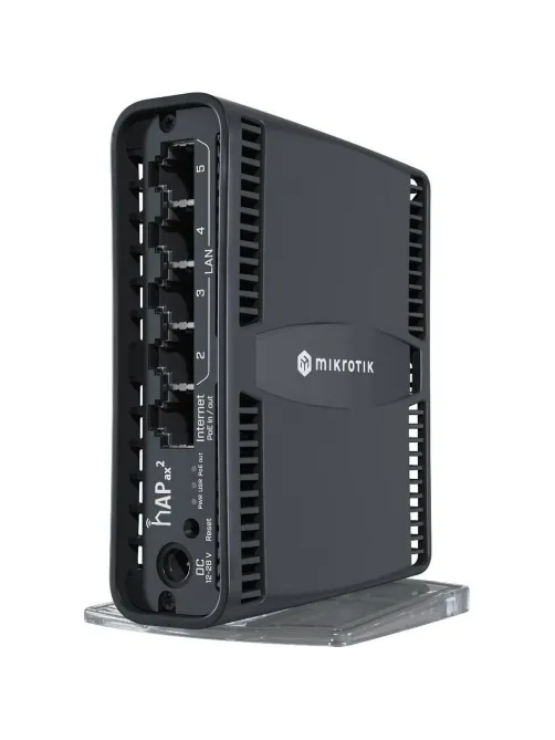 Маршрутизатор MikroTik hAP ax2 C52iG-5HaxD2HaxD-TC 5RJ45x1Gbit 1 POE