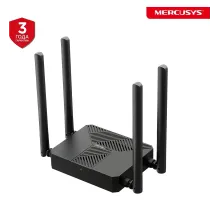 Маршрутизатор Mercusys MR62X AX1500 10/100/1000BASE-TX черный