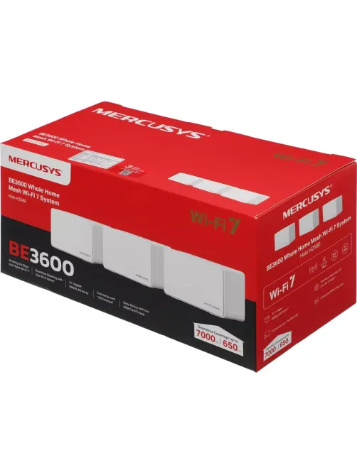Wi-Fi Mesh система Mercusys Halo H25BE(3-pack) 3шт/уп