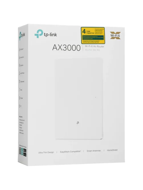Маршрутизатор TP-Link Archer Air R5 AX3000 Маршрутизатор Air Wi-Fi 6