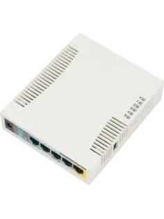 Маршрутизатор Wi-fi MikroTik RB951Ui-2HnD, N300, USB, PoE