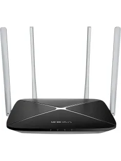 Маршрутизатор Mercusys AC12 AC1200 10/100BASE-TX черный