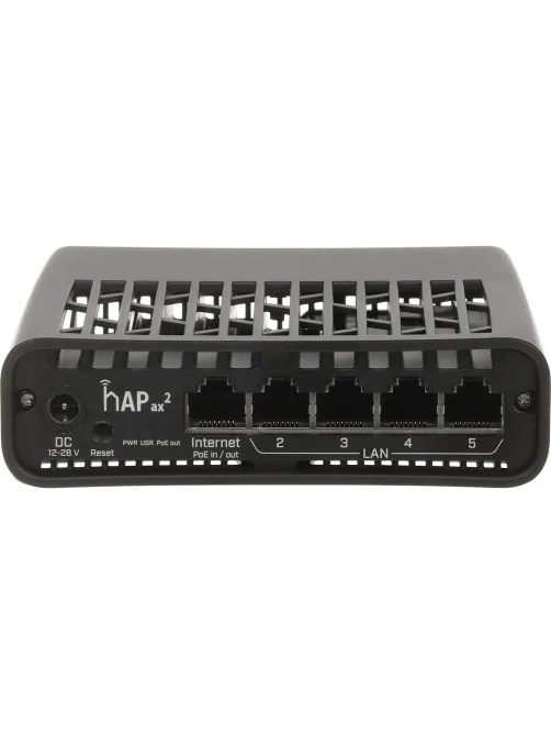 Маршрутизатор MikroTik hAP ax2 C52iG-5HaxD2HaxD-TC 5RJ45x1Gbit 1 POE