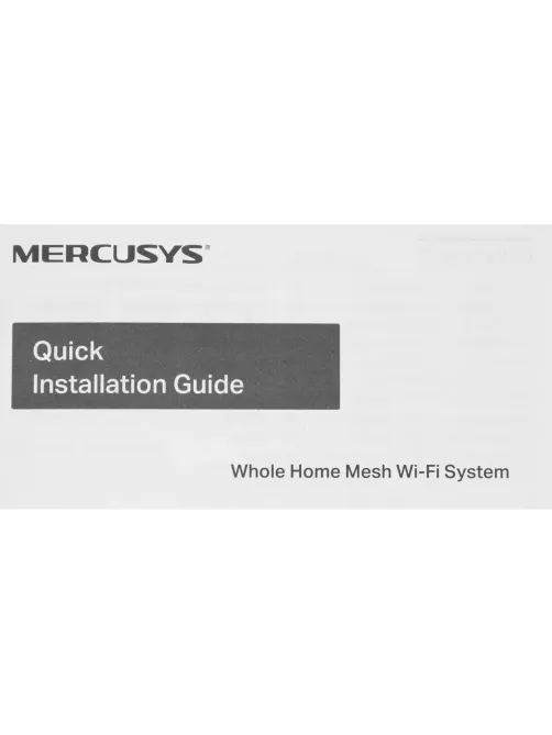 Wi-Fi Mesh система Mercusys Halo H25BE(3-pack) 3шт/уп