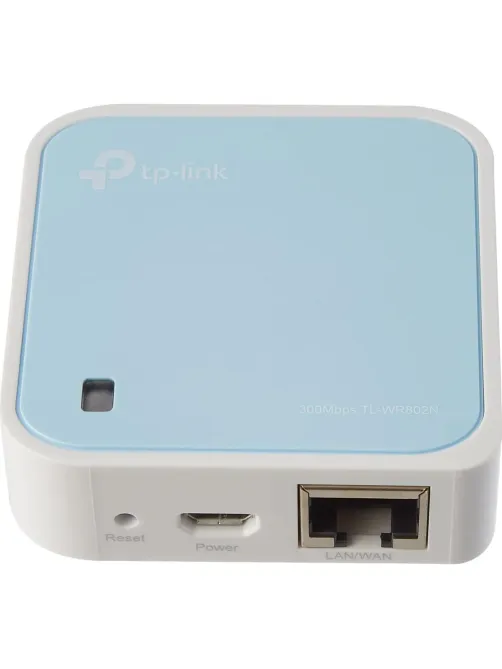 Маршрутизатор TP-Link TL-WR802N N300 Micro USB 2.0 Pocket Trave