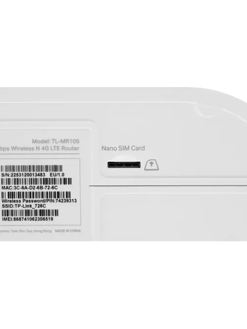 Маршрутизатор TP-Link TL-MR105 N300 4G LTE-модем 150 Мбит/с