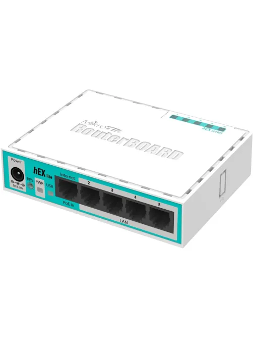Маршрутизатор Mikrotik hEX lite RB750R2