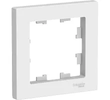 Рамка 1-м AtlasDesign бел. SE ATN000101
