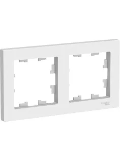 Рамка 2-м AtlasDesign универс. бел. SE ATN000102