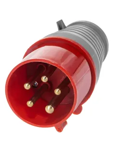 Вилка для розетки эл. каб. IEK  32А 3P+PE+N 380В IP44 ССИ-025 PSR02-032-5