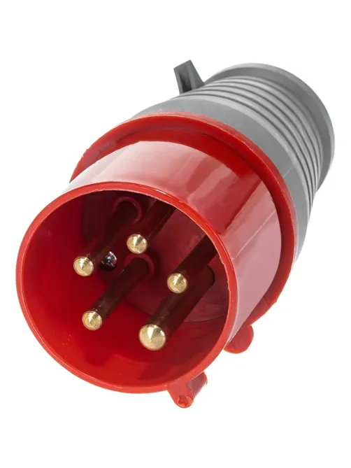 Вилка для розетки эл. каб. IEK  32А 3P+PE+N 380В IP44 ССИ-025 PSR02-032-5
