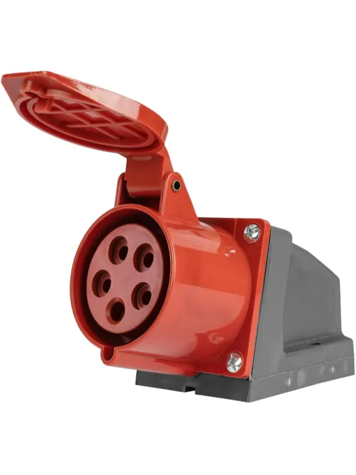 Розетка ОП 32А 380В 3P+PE+N ССИ-125 IP44 PSR12-032-5