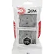 Розетка 2-м ЭРА Эксперт накладн. 16A IP54 с/з с/кр бел 11-2403-01