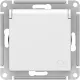 Розетка 1-м СП AtlasDesign 16А IP20 с заземлс з/ш с крыш. бел. SE ATN000146