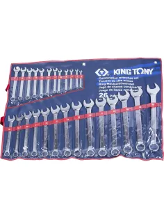 Набор ключей комбинированных, 6-32 мм, 26 предметов KING TONY 1226MR