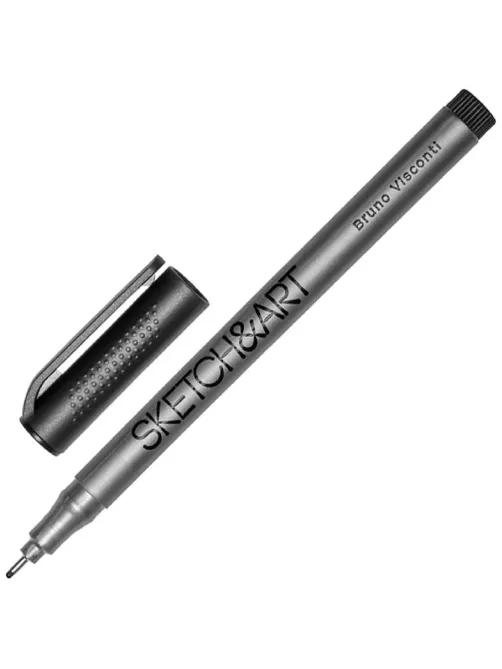 Набор линеров утолщенных Sketch&Art черного цвета, 4 шт. 36-0032